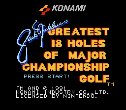 Jack Nicklaus' Greatest 18 Holes of Major Championship G (E)